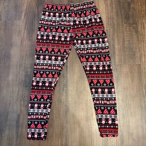 Women’s Santa Leggings